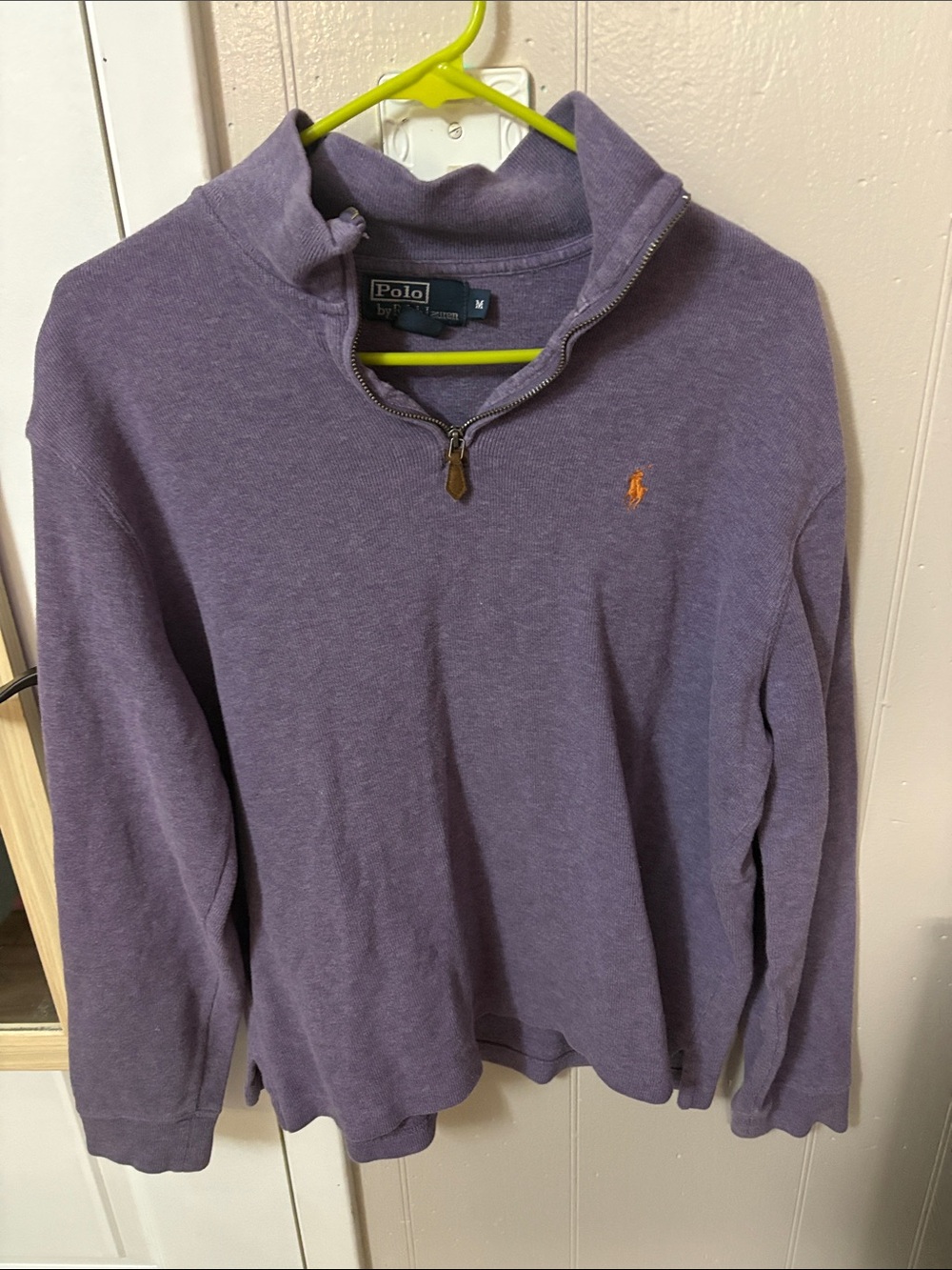 Polo by Ralph Lauren Brown 1/4 Zip Pullover
